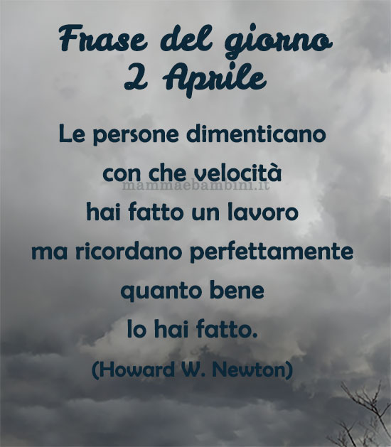 Frase del giorno 2 aprile su lavorare 1 frase del giorno lavorare