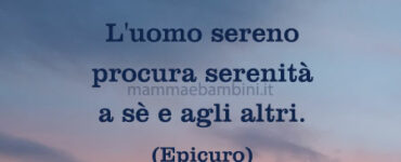 frase del giorno serenita