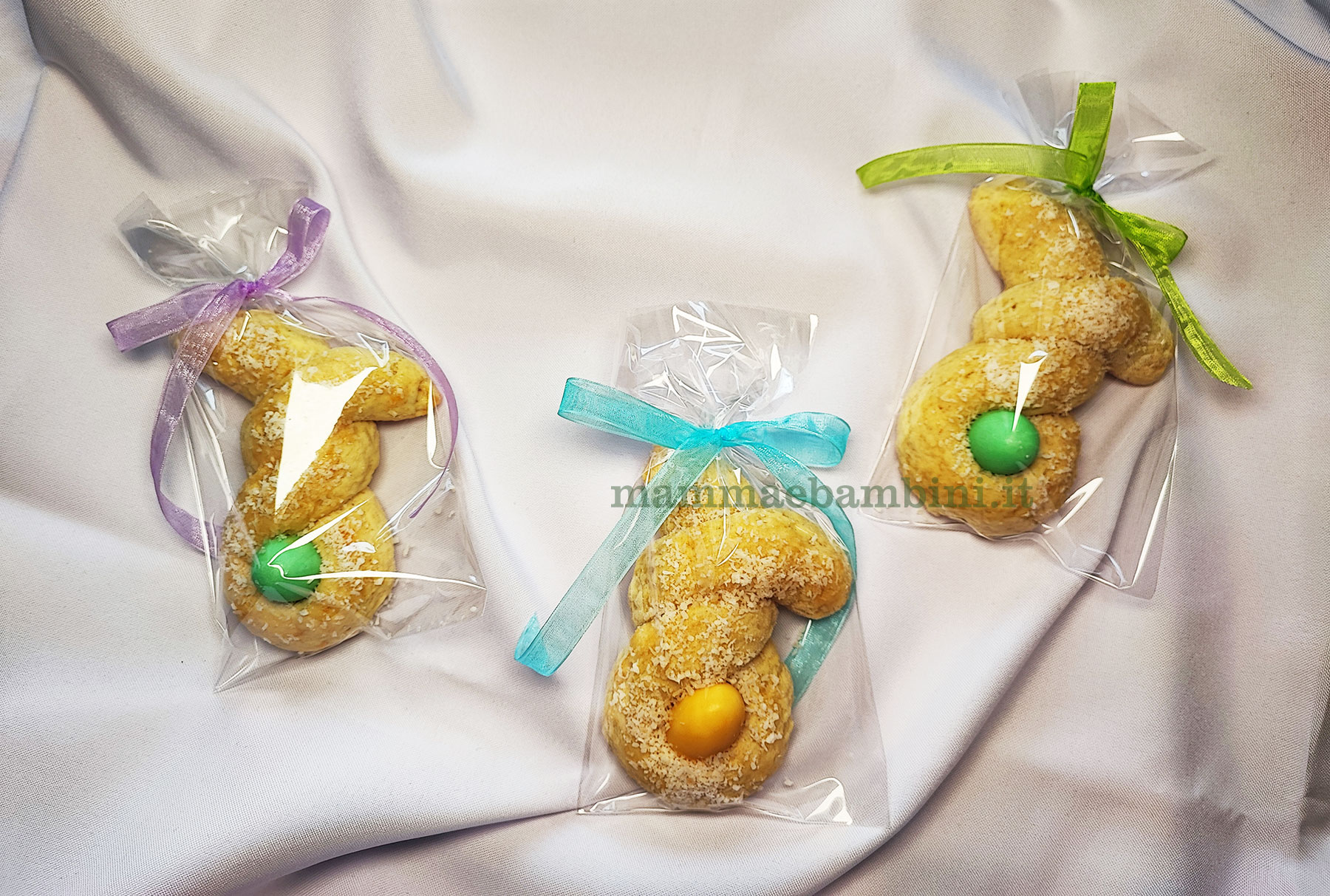 Baker Ross Borse di Cellofan di Coniglietto di Pasqua - Confezione da 30, Artigianato per Bambini (AT512