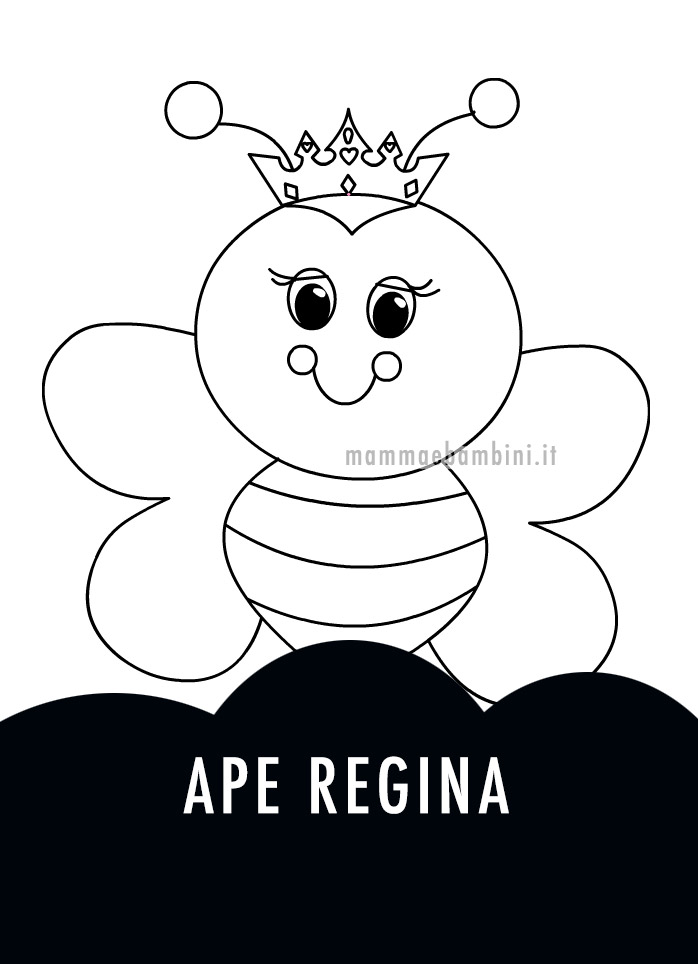 Disegno ape regina 1 ape regina disegno