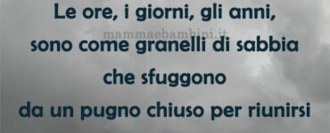frase del giorno tempo che passa