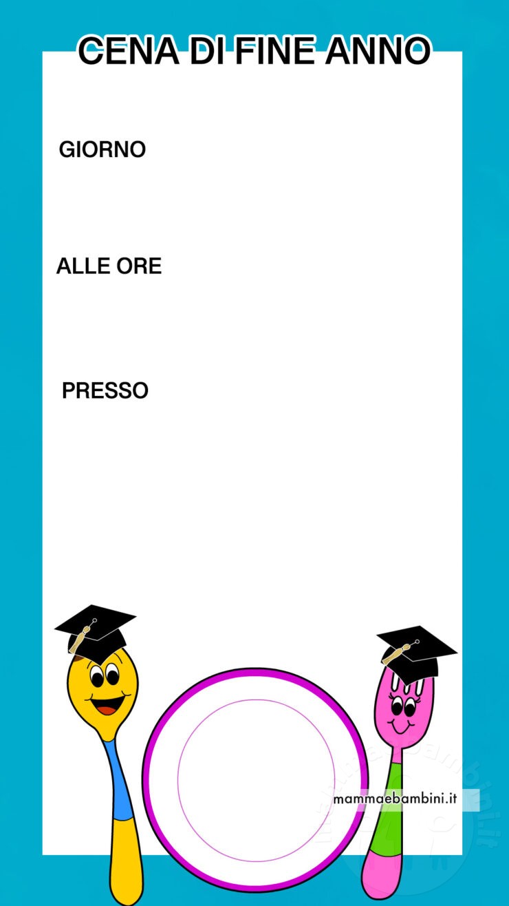 Biglietto Invito Cena Di Classe Mamma E Bambini Biglietto Invito Cena Di Classe Mamma E Bambini