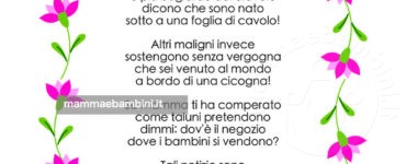 poesia festa della mamma rodari