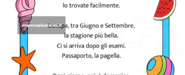 poesia fine anno scolastico rodari