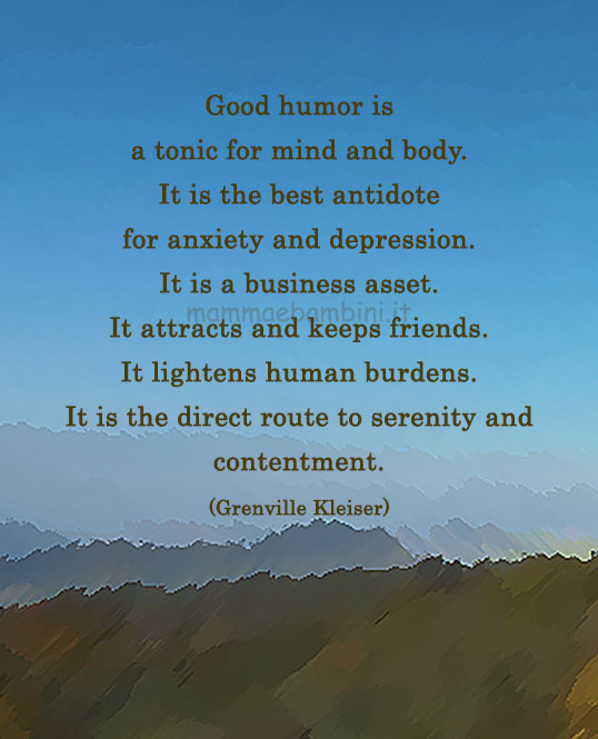 Frase del giorno 31 maggio sul buon umore 2 quotes about good mood
