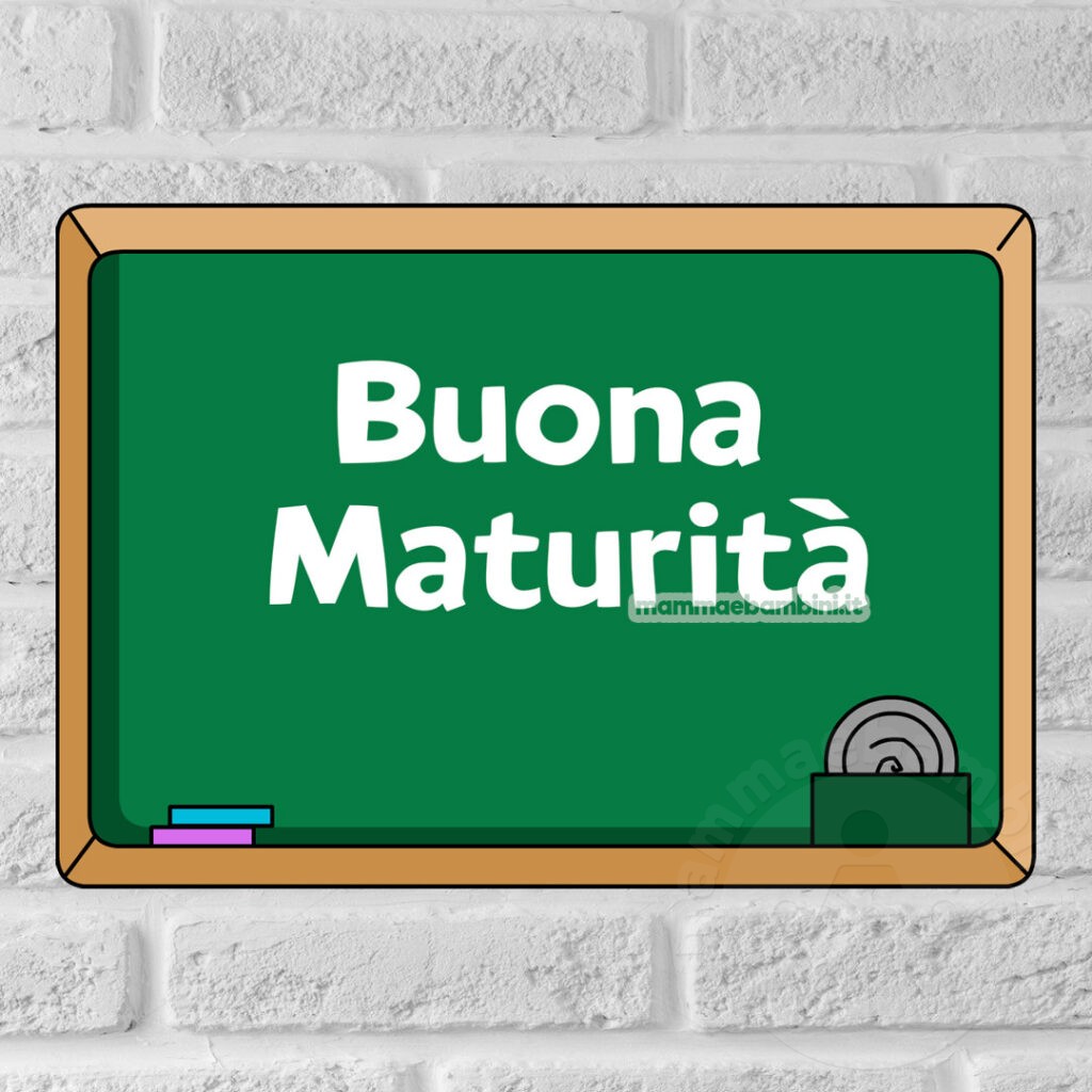 Buona maturità 1 buona maturita