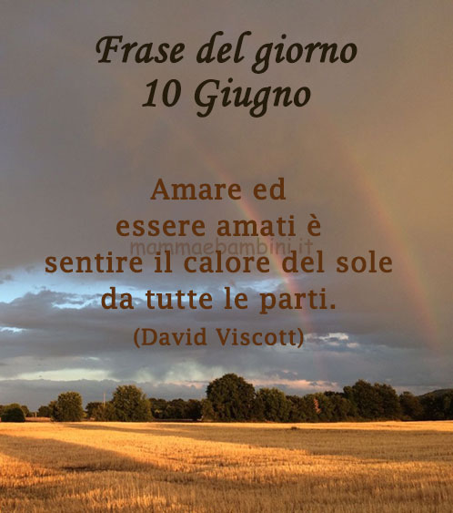 frase del giorno amare