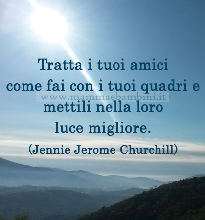 frase del giorno amici