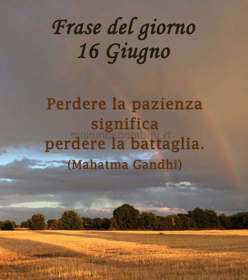 frase del giorno pazienza