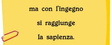 frase del giorno sapienza