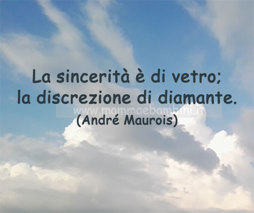 frase del giorno sincerita