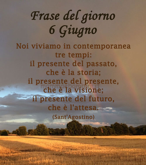 Frase del giorno 6 giugno su vivere 1 frase del giorno vivere 1