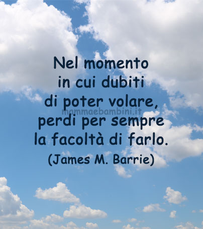 frase del giorno volare