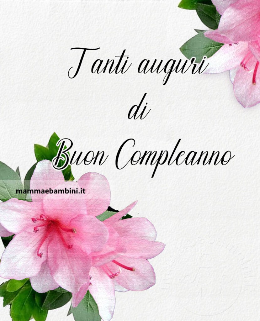 buongiorno buon compleanno
