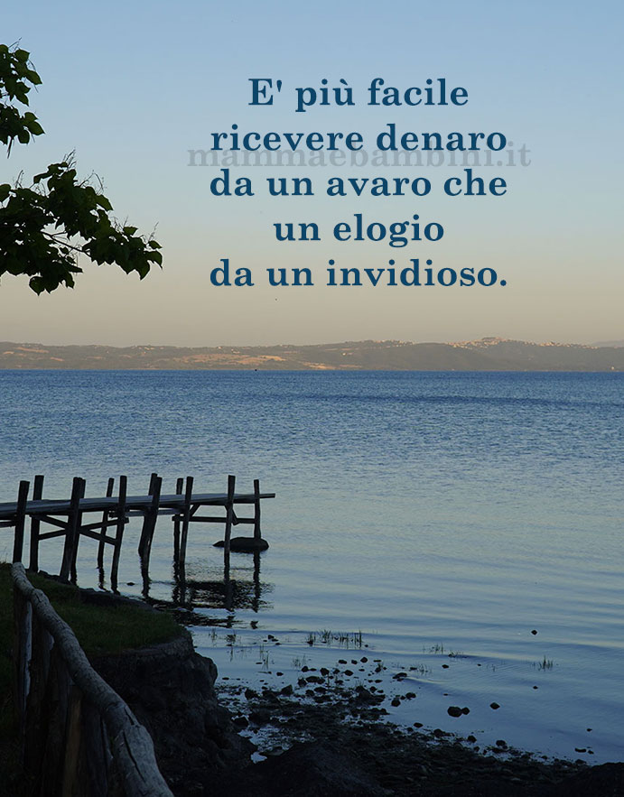 Frase del giorno 10 luglio sull'invidia 1 frase del giorno invidioso