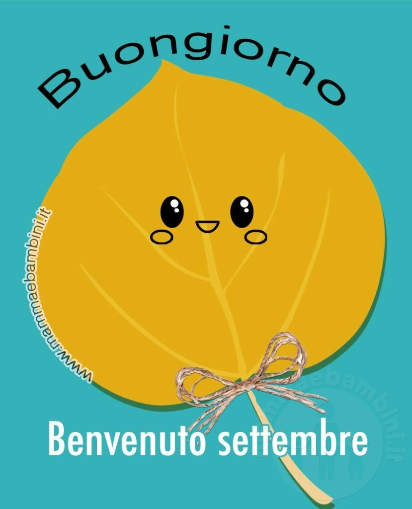 buongiorno settembre