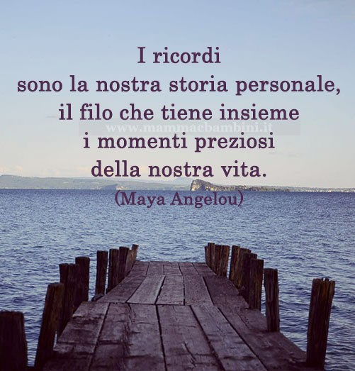 frase del giorno ricordi