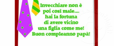 cartolina buon compleanno papa