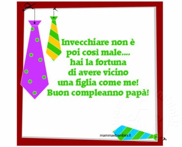 cartolina buon compleanno papa