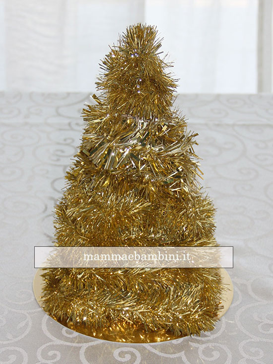 centrotavola forma albero fai da te 1