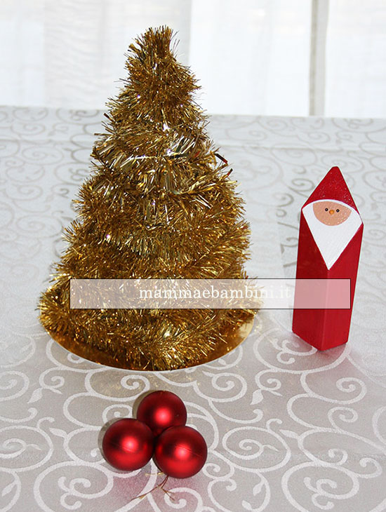 centrotavola forma albero fai da te 2