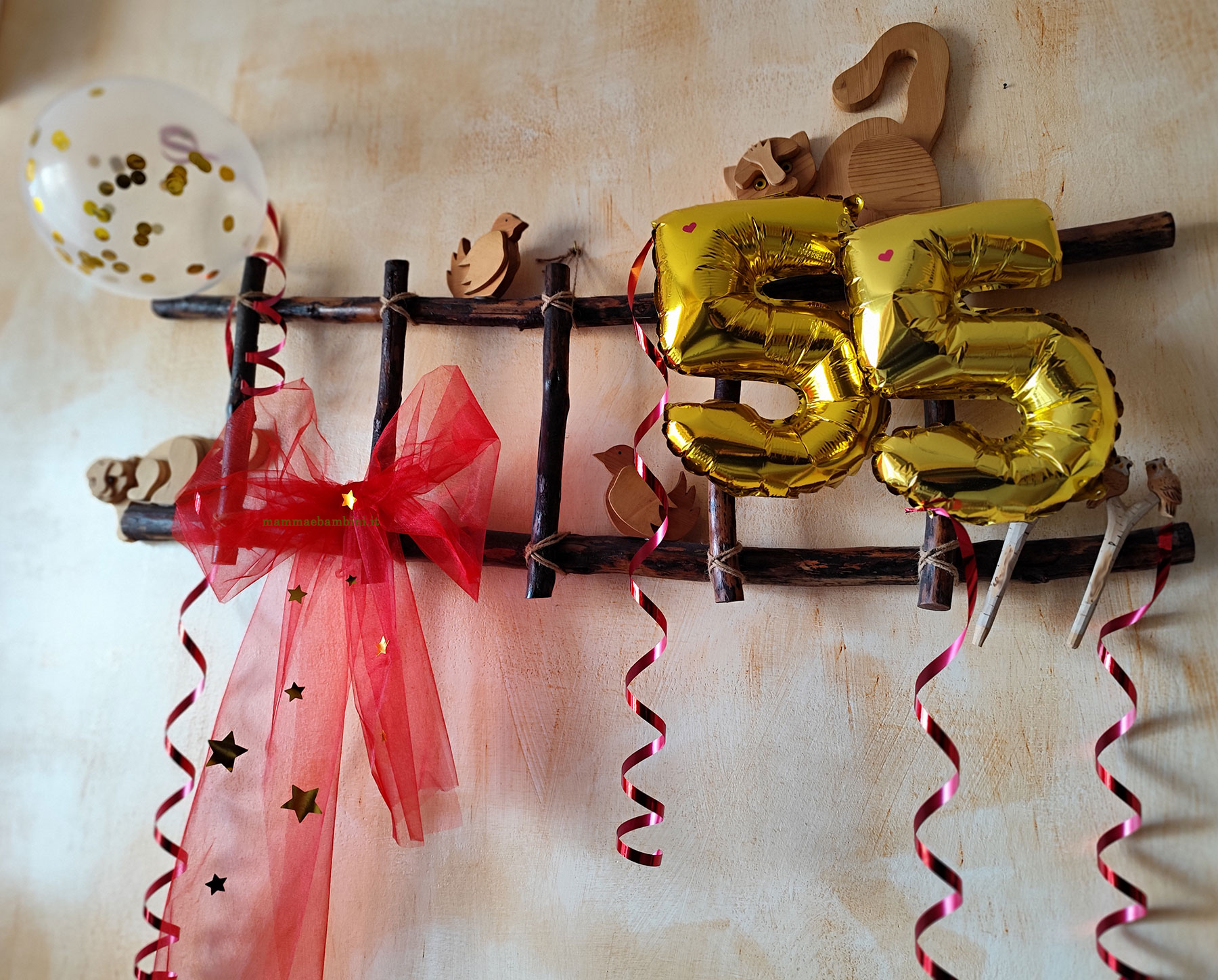decorazioni compleanno 55 anni