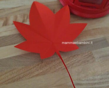 foglia acero carta