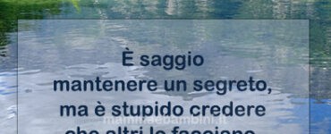 frase del giorno segreti