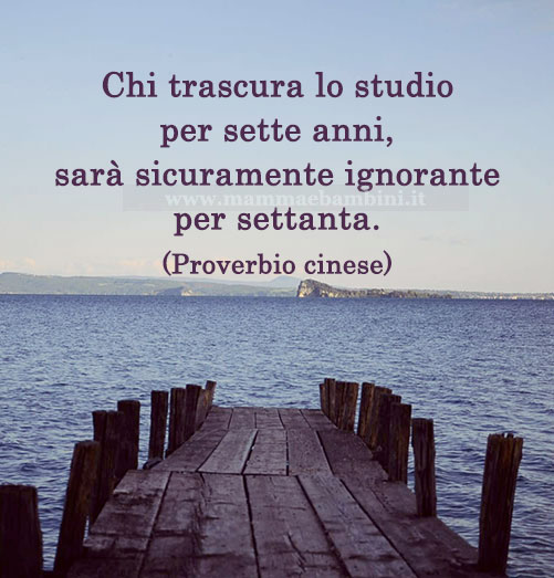 frase del giorno studiare