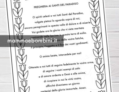 preghiera santi