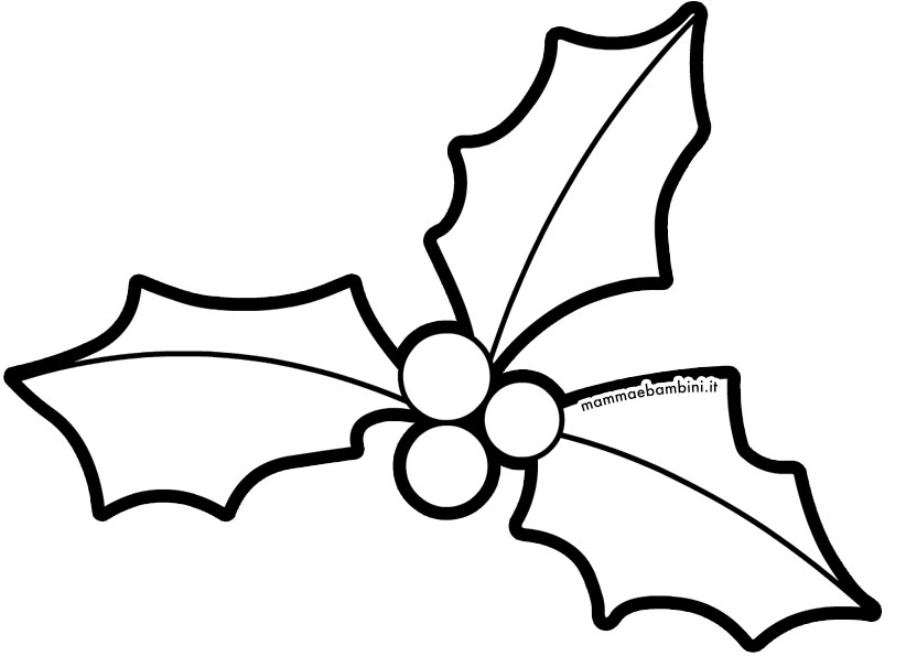 sagoma agrifoglio