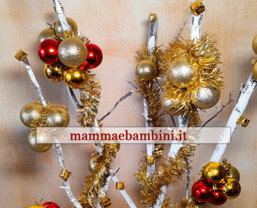 albero rami secchi decorato 1