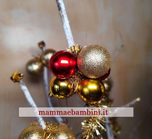 albero rami secchi decorato 4