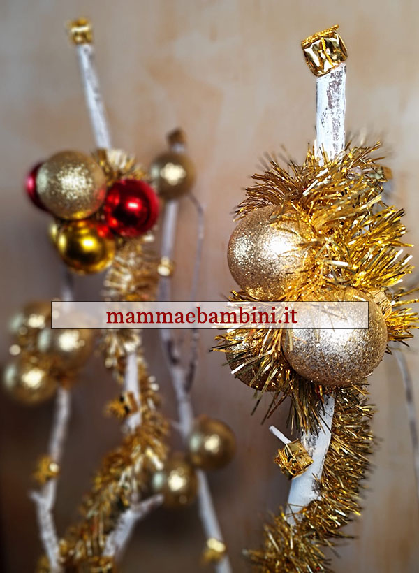 albero rami secchi decorato 5