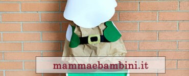 babbo natale su base cartone