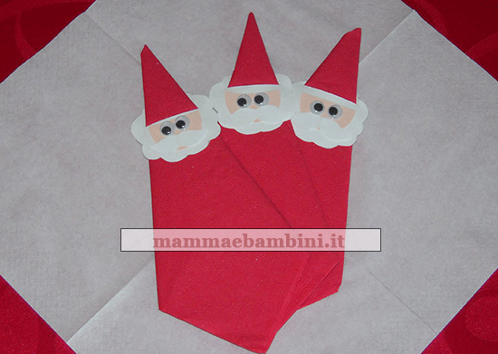 babbo natale tovaglioli 4