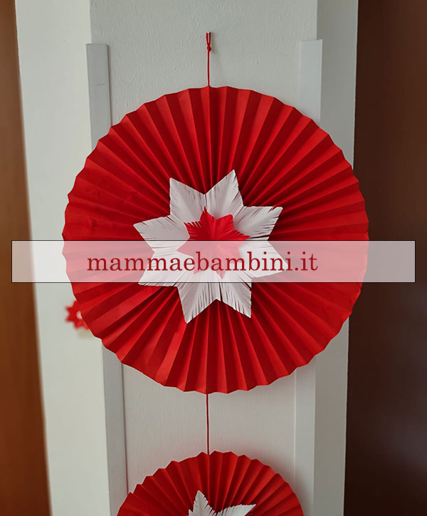 decorazioni natalizie fai da te con carta