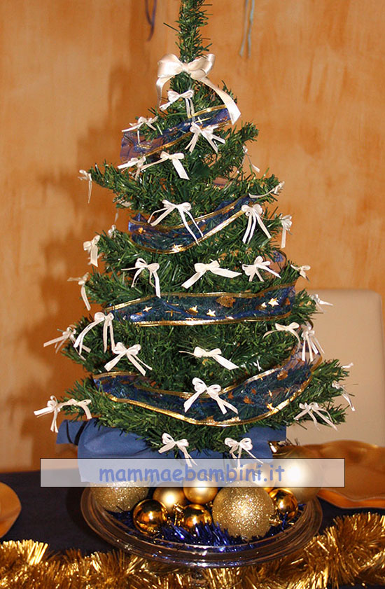 natale centrotavola alberello decorato 1