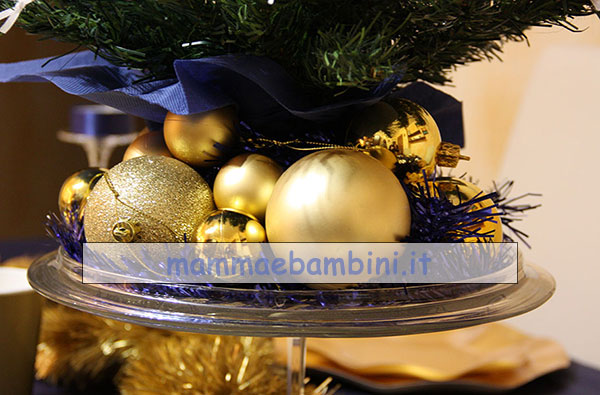 Nuova composizione per abbellire tavola di Natale