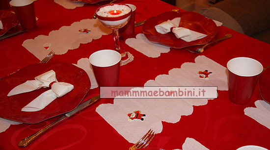 tavola natalizia rosso 2
