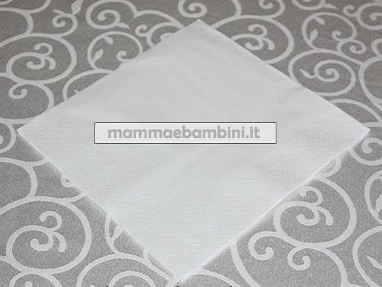 tutorial tovagliolo piegato albero 1