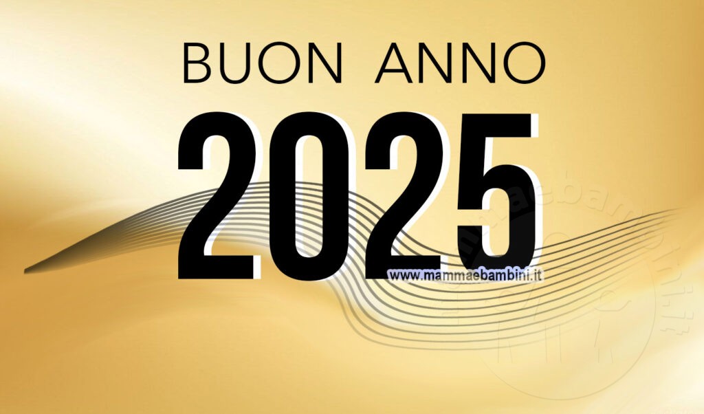 Buon Anno 2025 Mamma e Bambini