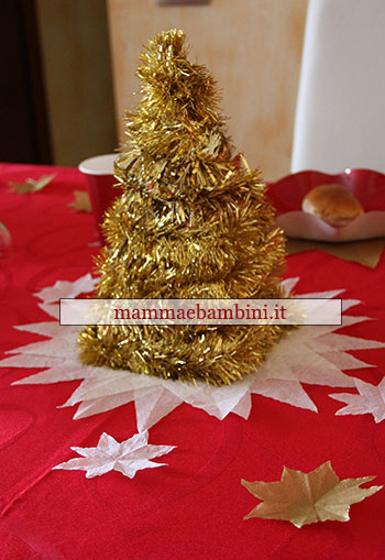 decorare tavola natale 2 centrotavola