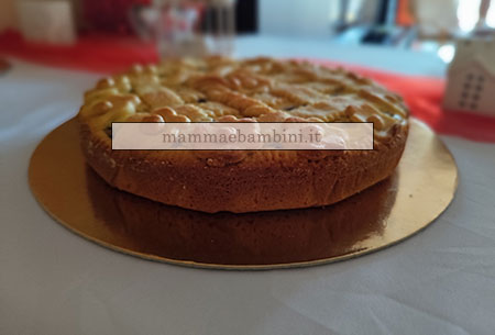 decorazione crostata ricotta mascarpone 1