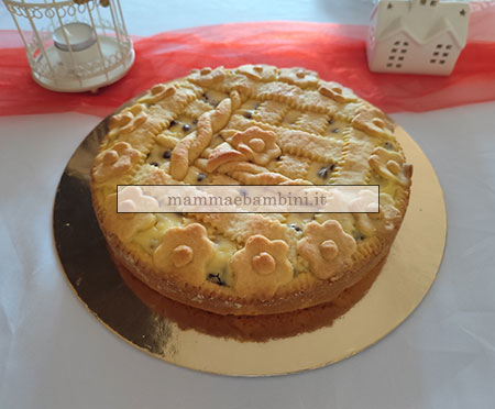 decorazione crostata ricotta mascarpone 3