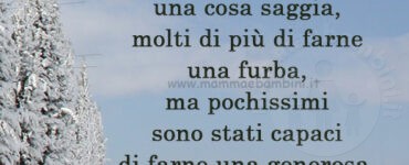 frase del giorno generosita