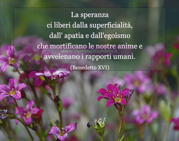 frase del giorno speranza