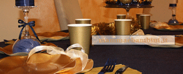 natale tavola oro blu 2