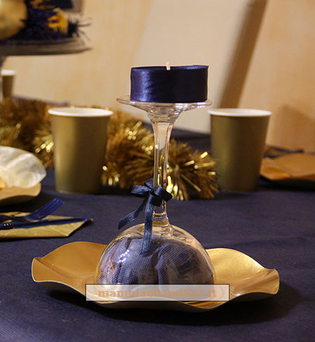 natale tavola oro blu 4