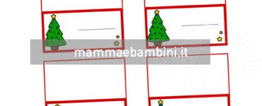 segnaposto natale da stampare